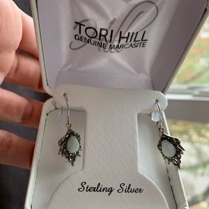 Tori Hill Sterling silver earrings